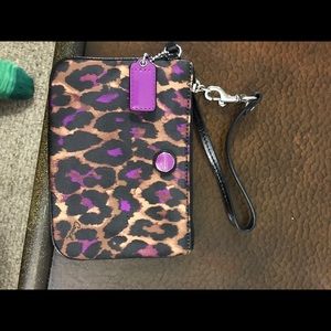 Coach wristlet